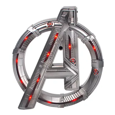 (with package) Avengers Iron Man Base 1:1 Light Led Ironman PVC Action Figure Toys