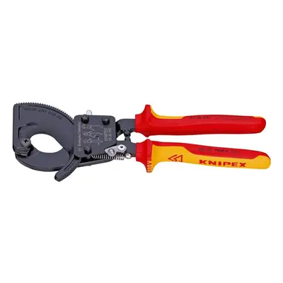 KNIPEX Cable Cutter (ratchet action) 1000V-insulated (250 mm) 36 (self-service card/blister)