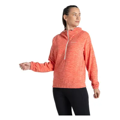 (14 UK, Deep Coral) Craghoppers Womens/Ladies Esk Half Zip Fleece Top