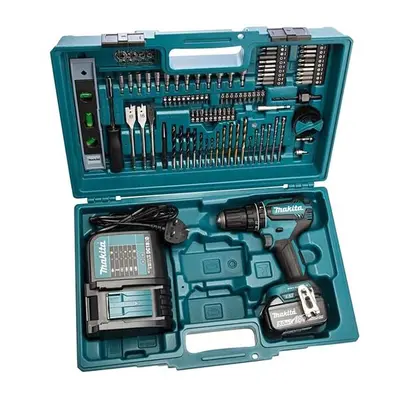 Makita DHP485STX5 Brushless Combi Drill 18V x 5.0Ah Li-ion + Piece Bit Set