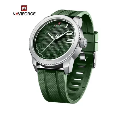 (Green, 255mm) Naviforce Watch For Men Original Waterproof Japan Movement Wristwatches NF9202T