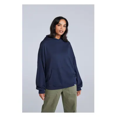 (20 UK, Dark Blue) Animal Womens/Ladies Idol Drop Shoulder Hoodie