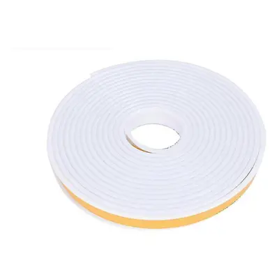 (18mm, White) 10m Self Adhesive U-shaped Edge Banding Strip Tape Furniture Veneer Protector