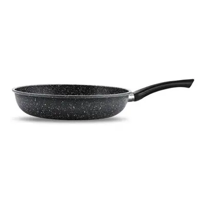 (black, 24cm) Maifan Stone Frying Pan Non-stick Pan Household Frying Pan Without Oily Fume Panca