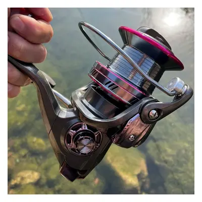 (12000 Series) Leo High Strength Fishing Reel Spinning 9000/10000/12000 Series Metal Spool Spinn