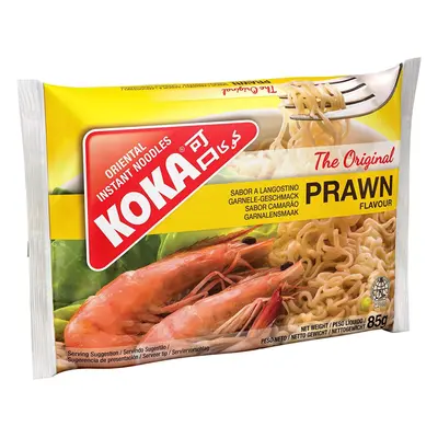 Koka Noodles Original Prawn Flavour Oriental Style Instant Noodles Packets of g