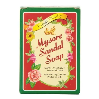 Mysore Sandal Soap 2.65 oz Box, (Pack of 12)