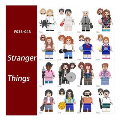 Stranger Things Super Heroes Fit Lego Mini Figures Construction Toys