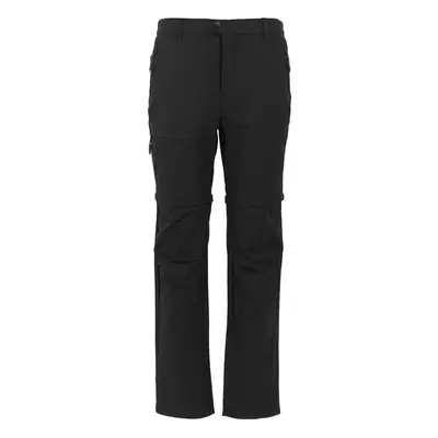 (33R, Black) Regatta Mens Highton II Zip-Off Hiking Trousers