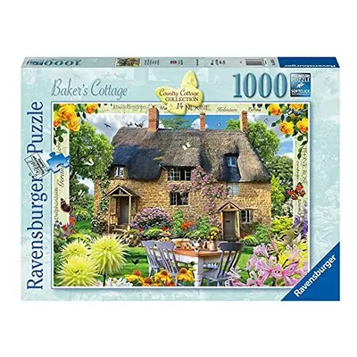 Country Cottage No.14 - Baker's Cottage Piece Jigsaw Puzzles for Adults & Kids Age Years Up