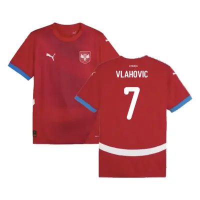 (XXL) Serbia Home Shirt (Vlahovic 7)