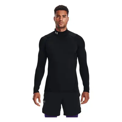 Under Armour Men's ColdGear Armour Fitted Mock Black 001/White Medium