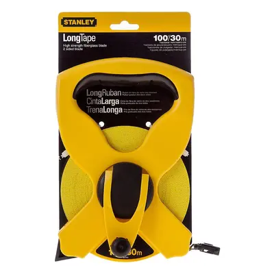 Stanley Open Reel F/GLass Tape 30M/100Ft (Inches/CM)