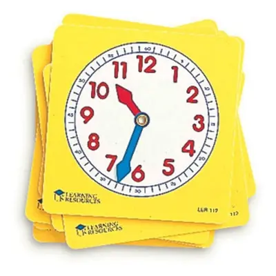 Learning Resources Pupil Clock Dials (Set of 10)