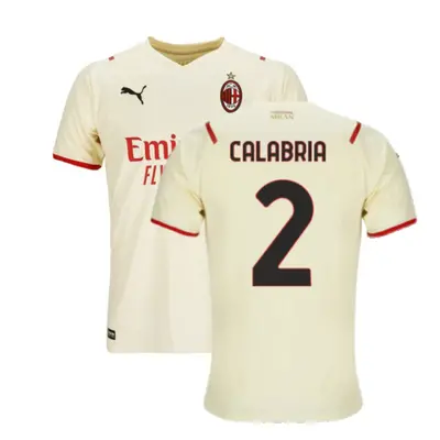 (XXL) AC Milan Away Shirt (CALABRIA 2)