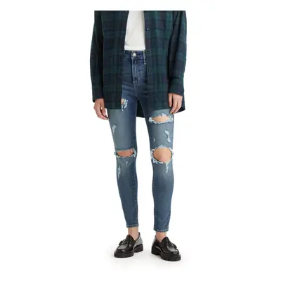 Levi's Women's High Rise Skinny Jeans Also Available in Plus Dark Indigo Destructed Regular