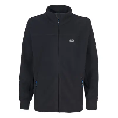 (S, Black) Trespass Mens Fleece Jacket Full Zip Bernal