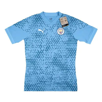 (XL) Man City Training Jersey Pro (Light Blue)