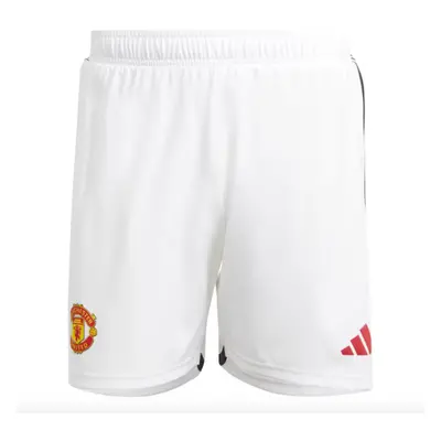 (M) Man Utd Authentic Home Shorts (White)