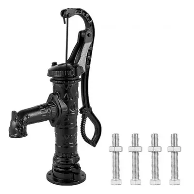 Vevor YGHSFB1GO21CEWXJ3V0 14.6 x 5.9 x 25.6 in. Antique Hand Water Pitcher Pump with Handle Cast