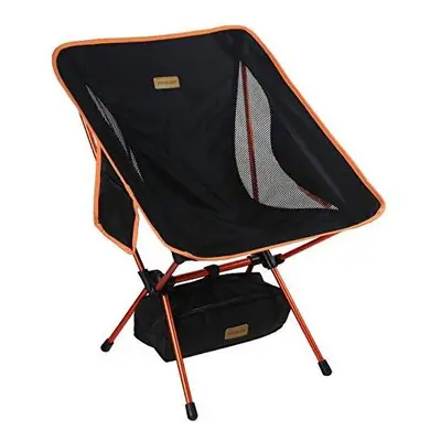 TREKOLOGY YIZI GO Portable Camping Chair - Compact Ultralight Folding Backpacking Chairs, Small 