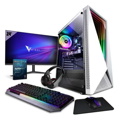 ( VIII-18 | Intel i9 11900F | RTX | 32GB RAM | 1TB NVMe M.2 | Win | WiFi | 24" Monitor Bundle ) 