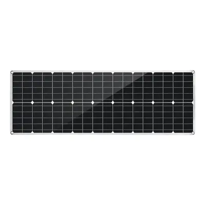 80W PET Flexible Dual USB Solar Panel DC Output Battery Charger Roof Boat Car