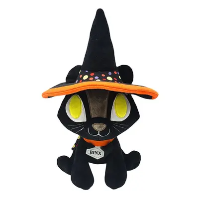 2024 Hocus Pocus Thackery Binx Black Cat Plush Toy Soft Stuffed Doll Kids Xmas Gift