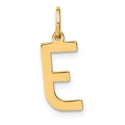 XNA1336Y-E 14K Yellow Gold Letter E Initial Pendant