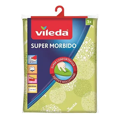 Vileda Ironing Board Cover, Super Soft Cotton, Universal Size 110-130/30-45 cm-color assorted