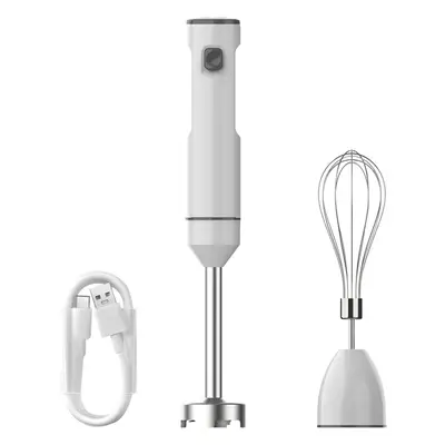 Cordless Variable Speed Hand Blender, Immersion Blender handheld Rechargeable, with Type-C Cable