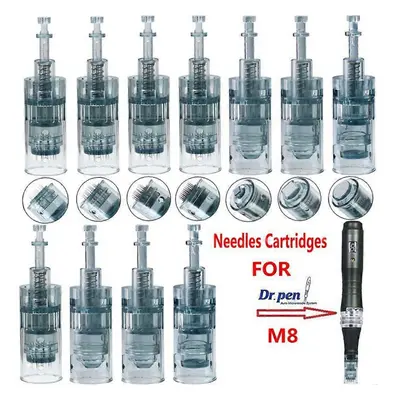 (42 pins, 50PCS) 10/50Pcs Dr. Pen M8 Needle Cartridges Bayonet Cartridges 16 42 Nano Needle MTS 