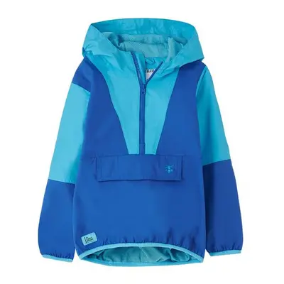 (4-5 Yrs, Blue Navy) LightHouse Boys' Ryan Waterproof Coat - Kids' Half-Zip Cagoule with Hood