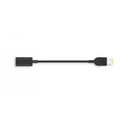 Lenovo 4X90U45346 cable interface/gender adapter USB-C Slim-tip Black