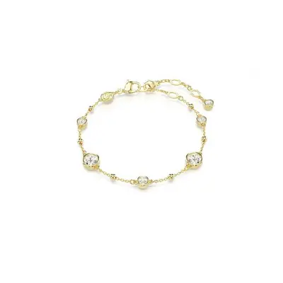 Swarovski Imber Round Cut White Gold-tone Plated Bracelet