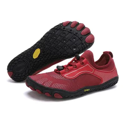 (red, 42) Men Women Sports Water Shoes Beach Barefoot Aqua Shoes River Sea Diving Wading Sneaker