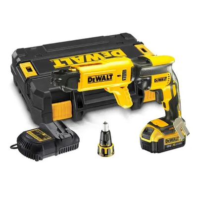 Dewalt DCF620M1K 18v XR Li-Ion Brushless Collated Drywall Screwgun Autofeed