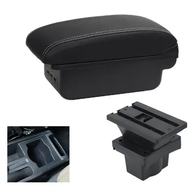 (black,white) For Skoda Octavia Armrest Box For Skoda Yeti Mk2 Car Armrest Storage Box Accessori