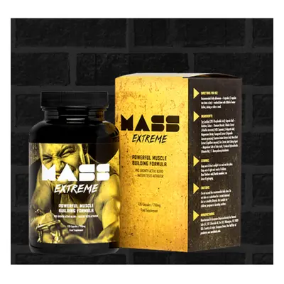 Mass Extreme Powerful Muscle Building Formula Capsules