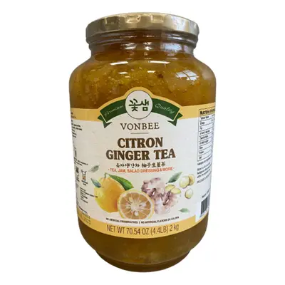 Vonbee Citron Ginger Tea Jam Salad Dressing Health Drink Slimming 2kg