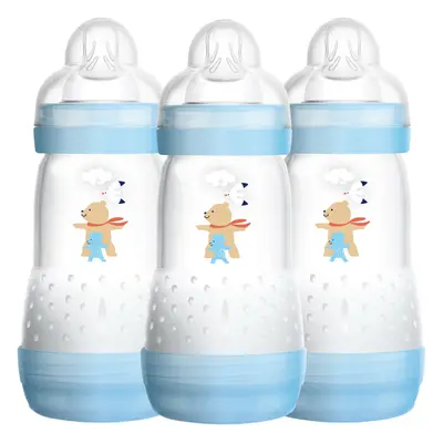 Easy Start Self Sterilising Anti-Colic Baby Bottle Pack of (3 x ml), Anti-Colic Bottle with Medi