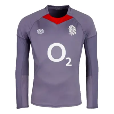 (M) England Rugby Contact Drill Top (Grey)