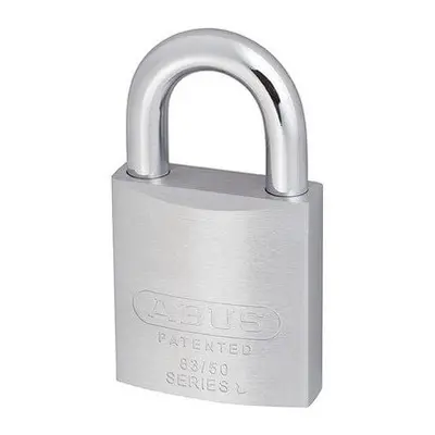 ABUS 8350C 83/50 50mm Chrome Plated Brass Padlock Carded