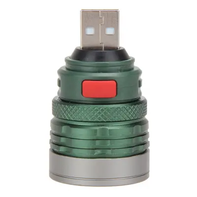 Ultra Bright Portable USB Flashlight Mini Zoomable Modes Pocket Camping Bulbs Torch Lantern Powe