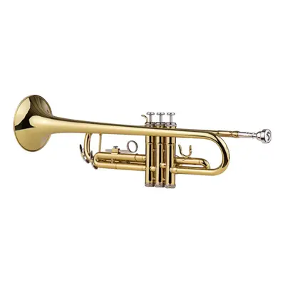 Muslady Trumpet Bb B Flat Brass Exquisite With Mouthpiece Gloves