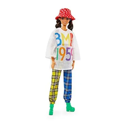 Barbie BMR1959 Doll - Mesh T-Shirt, Plaid Jogger & Bucket Hat