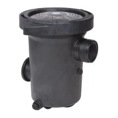 Waterway Plastics Hi-Flo Pump Strainer Housing with Lid & Bas