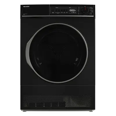 Sharp 8Kg Condenser Tumble Dryer - Black - B Rated