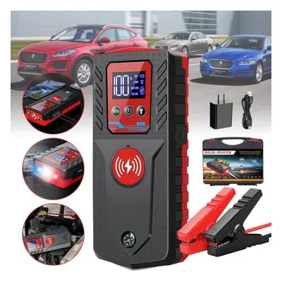 (as the picture, US Plug) Jump Starter, 3000a Peak 10000mah Car Battery Jump Starter Up To 6.0l 