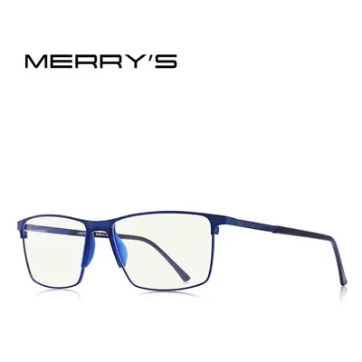 (blue, +350) Merrys Design Men Anti Blue Ray Light Blocking Reading Glasses Uv400 Glasses For Co